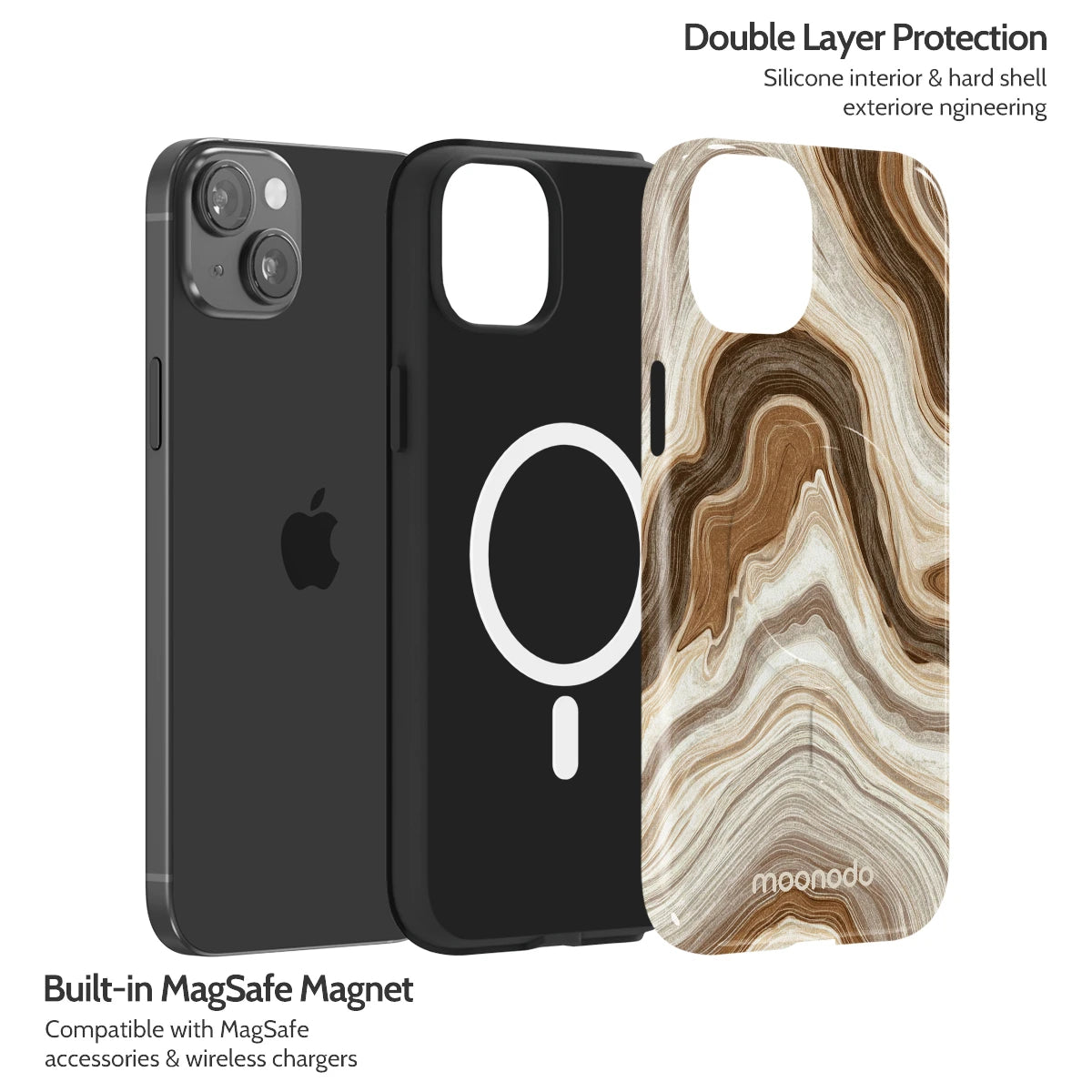 Sediment Serenity - iPhone 15 Plus Case