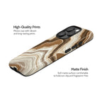 Sediment Serenity - iPhone 15 Pro Case
