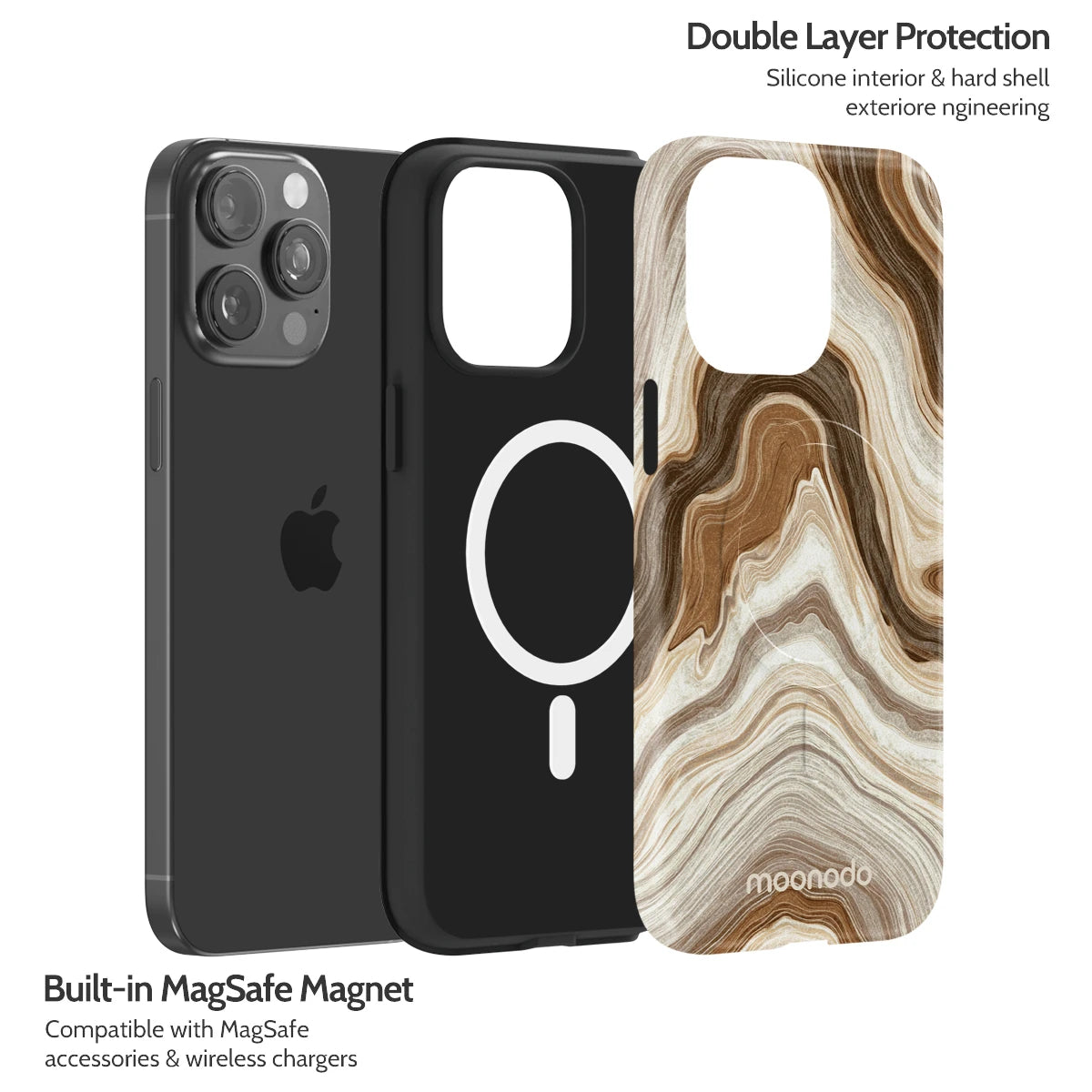 Sediment Serenity - iPhone 15 Pro Max Case