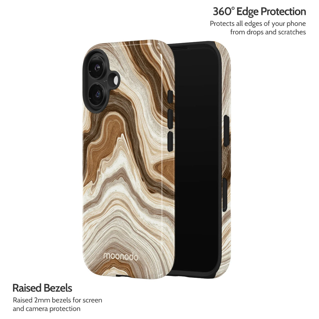Sediment Serenity - iPhone 16 Case