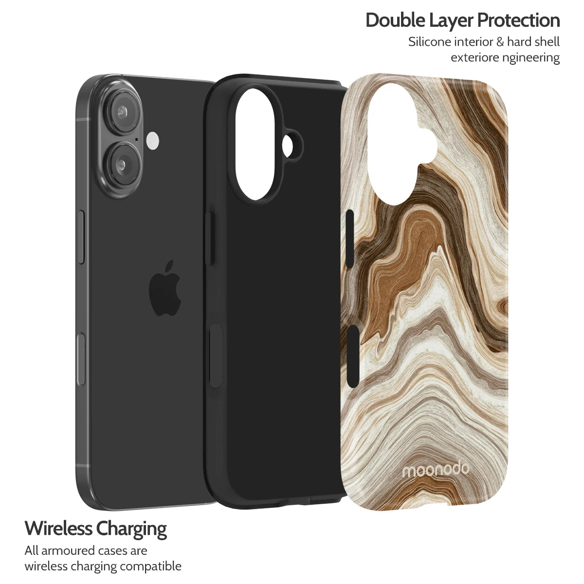 Sediment Serenity - iPhone 16 Case
