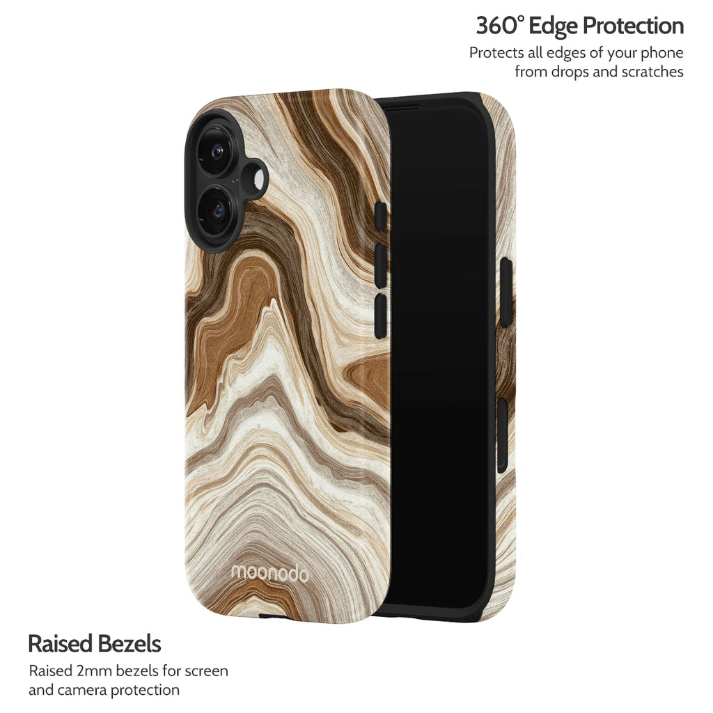 Sediment Serenity - iPhone 16 Case