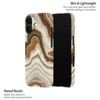Sediment Serenity - iPhone 16 Case