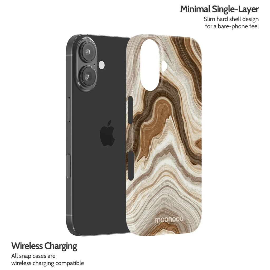 Sediment Serenity - iPhone 16 Case