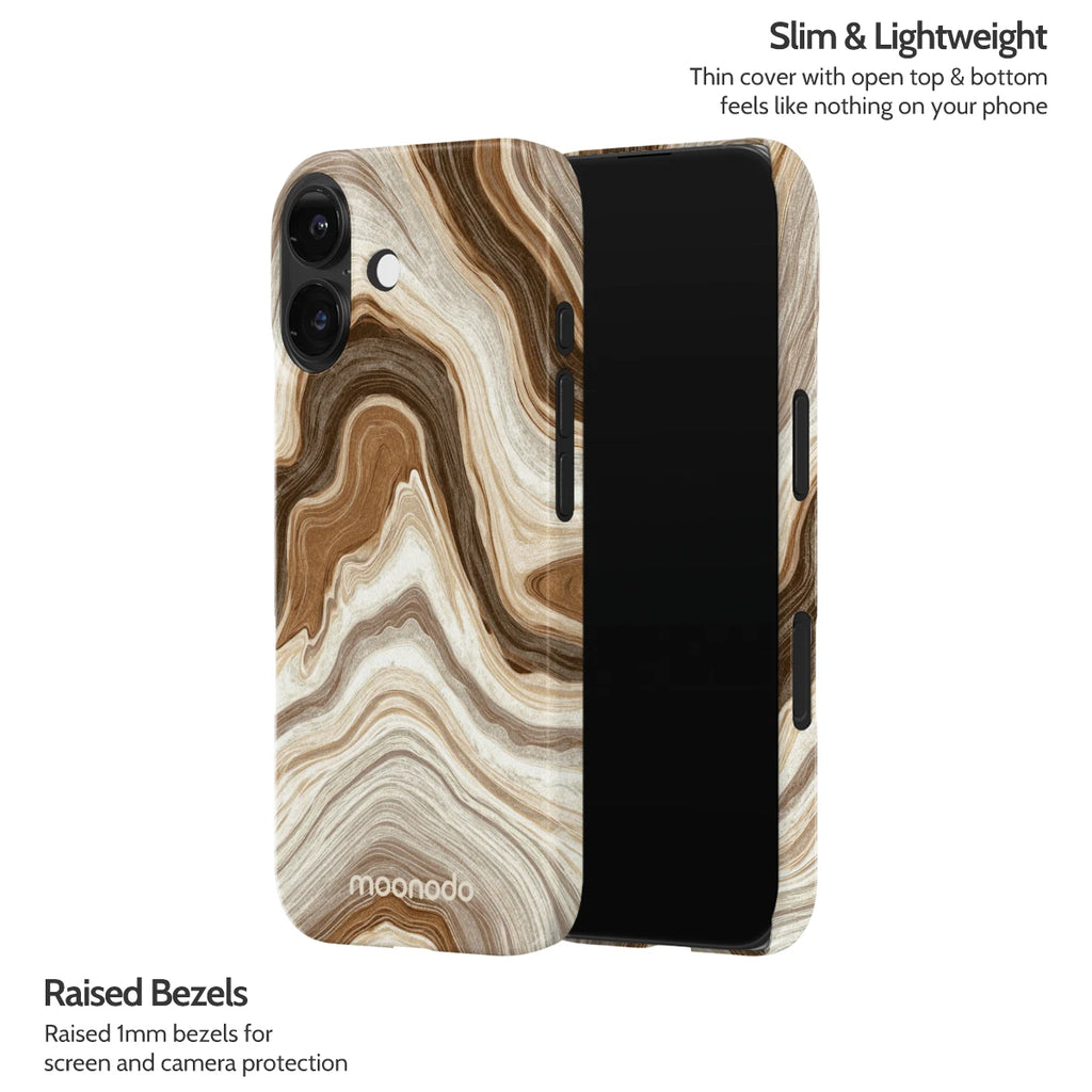 Sediment Serenity - iPhone 16 Case
