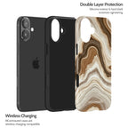 Sediment Serenity - iPhone 16 Plus Case