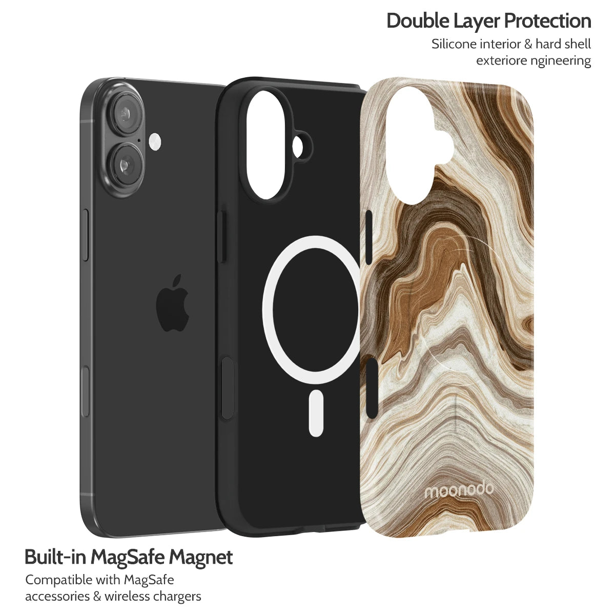 Sediment Serenity - iPhone 16 Plus Case