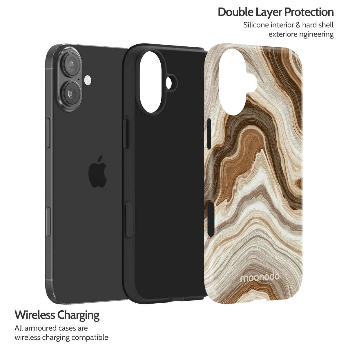 Sediment Serenity - iPhone 16 Plus Case