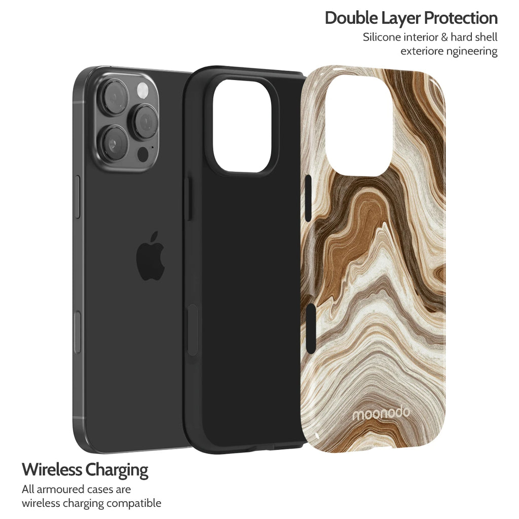 Sediment Serenity - iPhone 16 Pro Max Case
