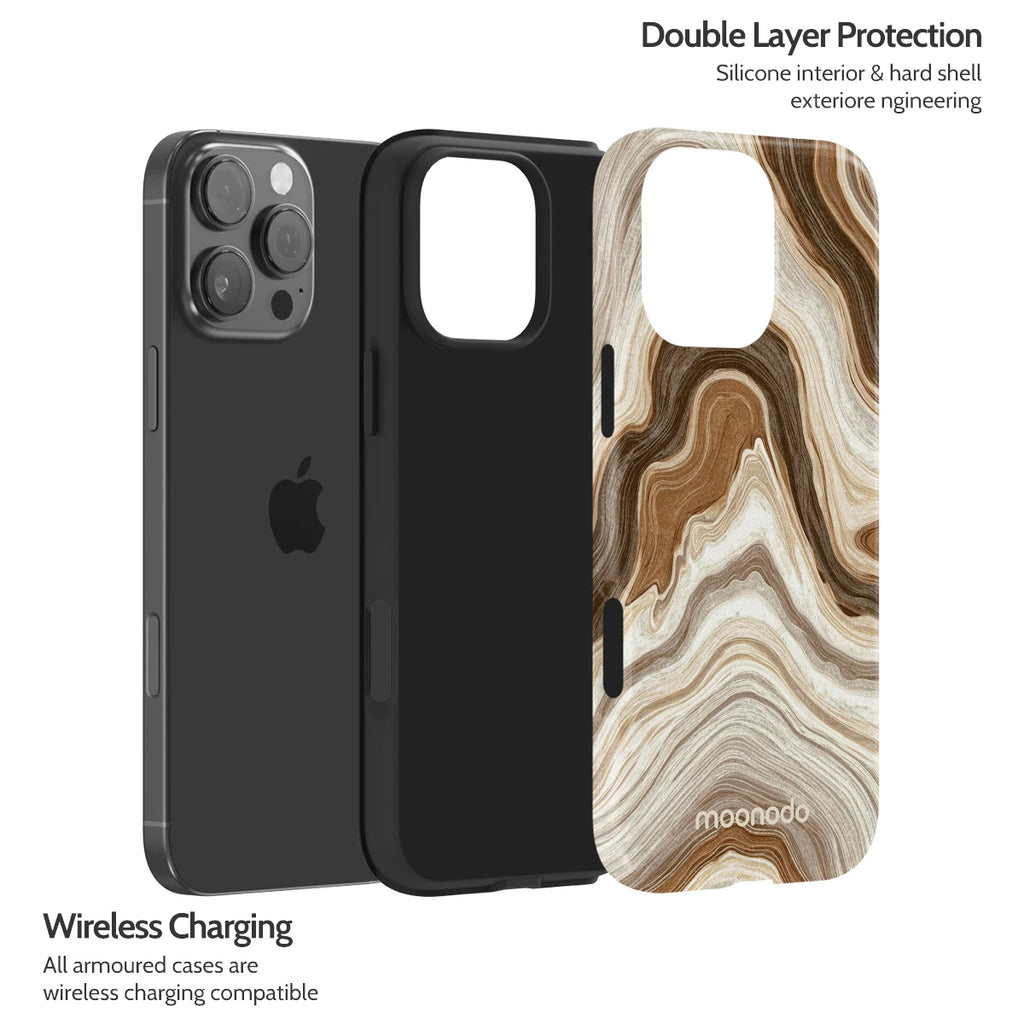 Sediment Serenity - iPhone 16 Pro Max Case