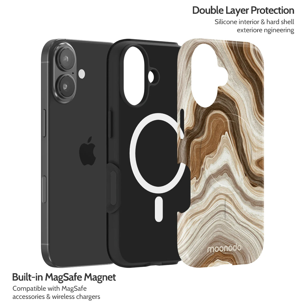 Sediment Serenity - iPhone 17 Case