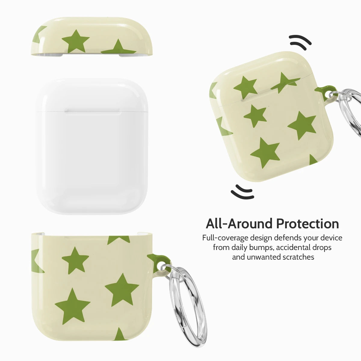 Sage Starlight - AirPods 1 & 2 Case