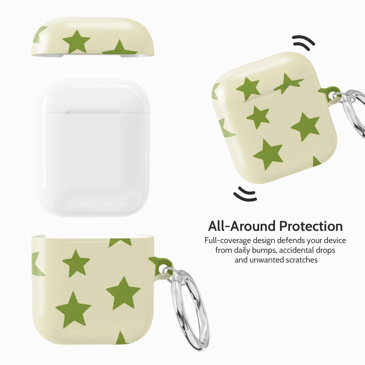 Sage Starlight - AirPods 1 & 2 Case