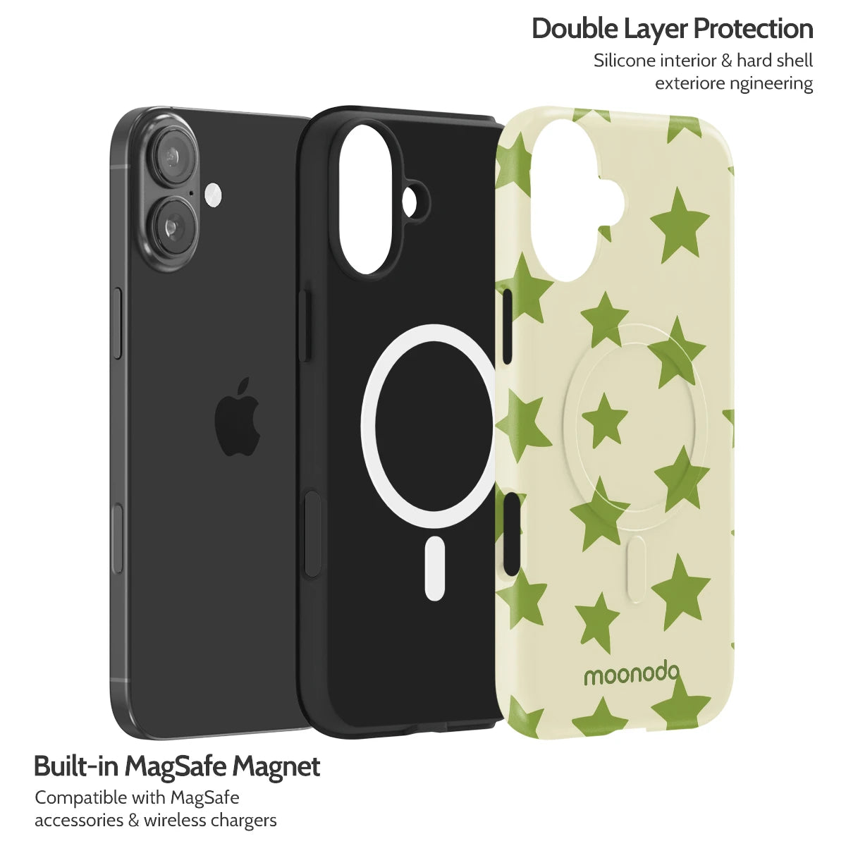 Sage Starlight - iPhone 16 Plus Case