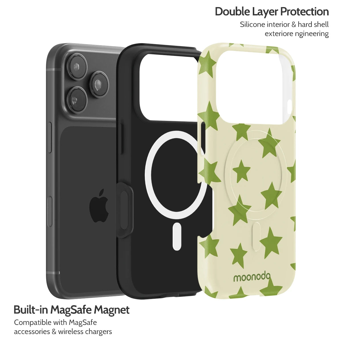 Sage Starlight - iPhone 17 Pro Case