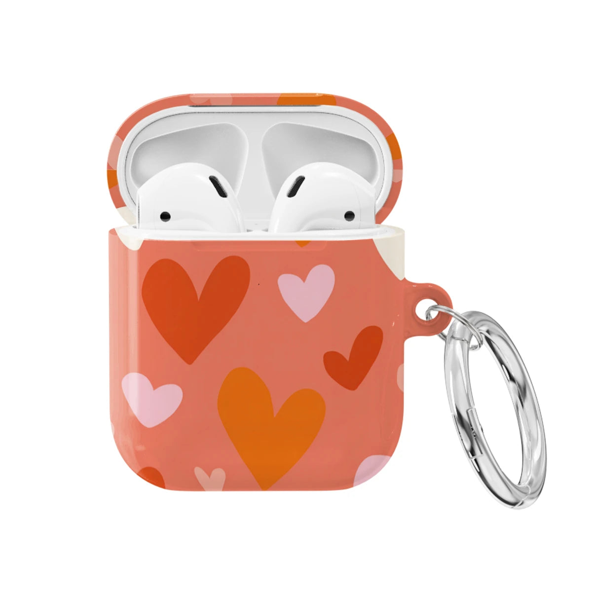 Crimson Beat - AirPods 1 & 2 Case