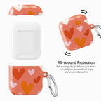 Crimson Beat - AirPods 1 & 2 Case