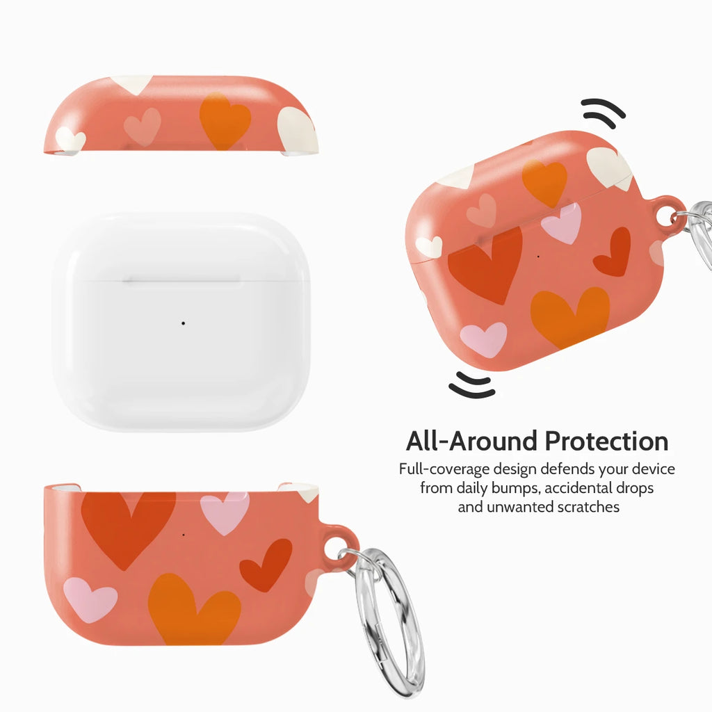 Crimson Beat - AirPods 3 Case