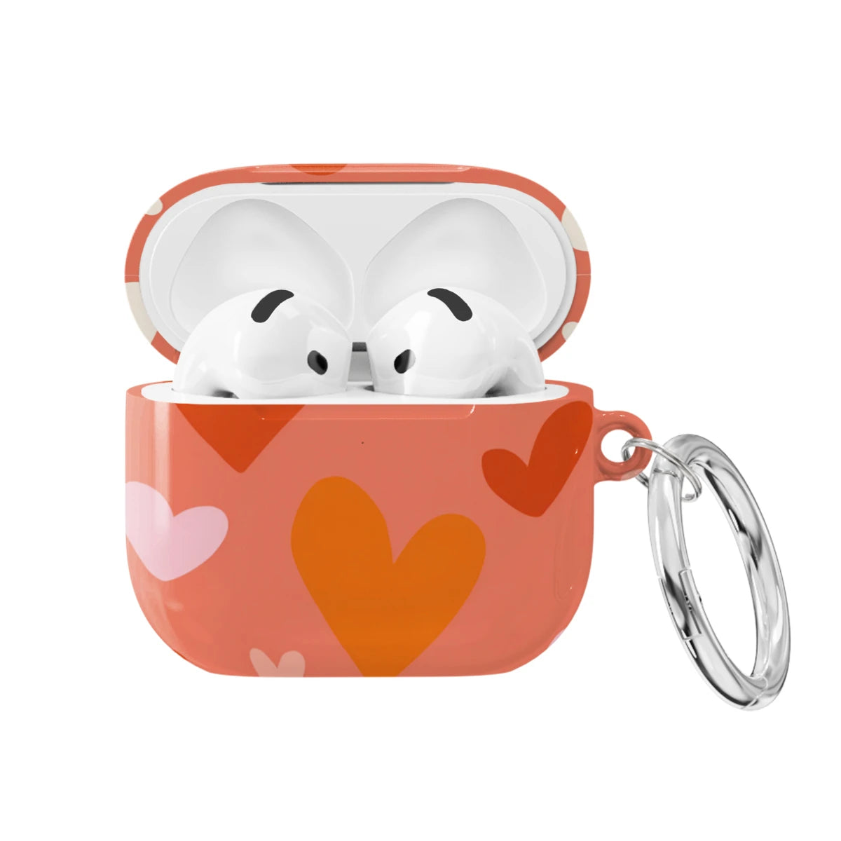 Crimson Beat - AirPods 4 Case