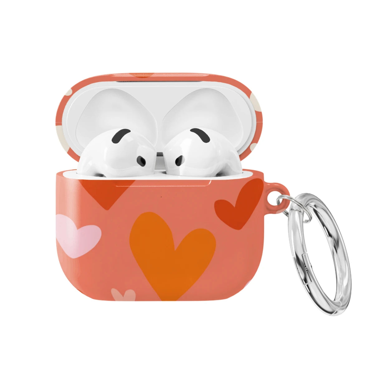 Crimson Beat - AirPods 4 Case