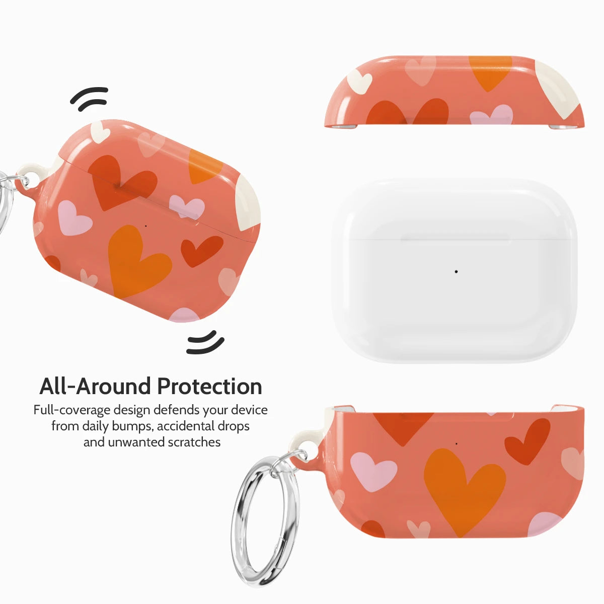 Crimson Beat - AirPods Pro 2 Case