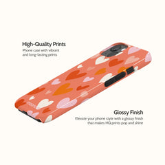 Crimson Beat - iPhone 13 Case