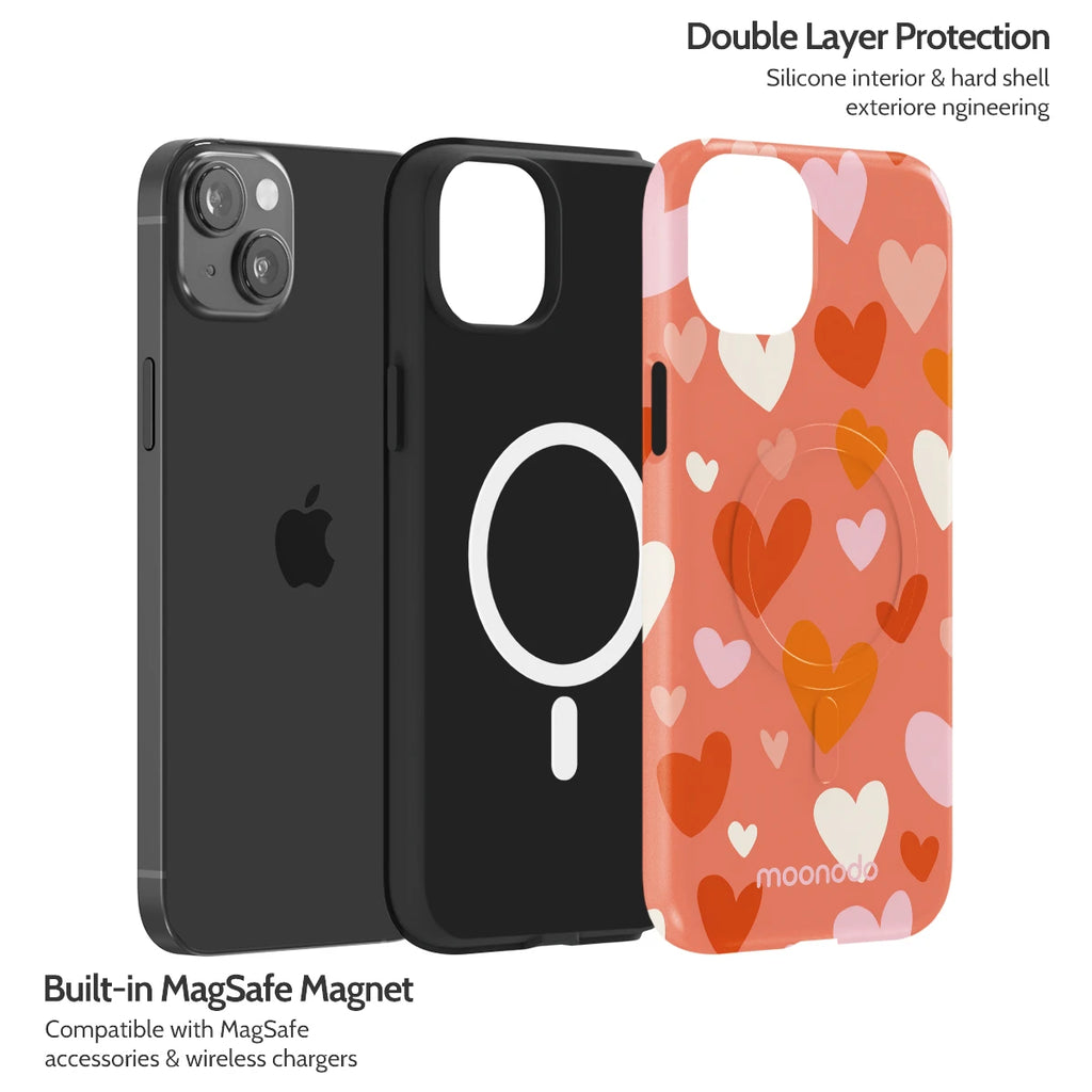 Crimson Beat - iPhone 14 Plus Case