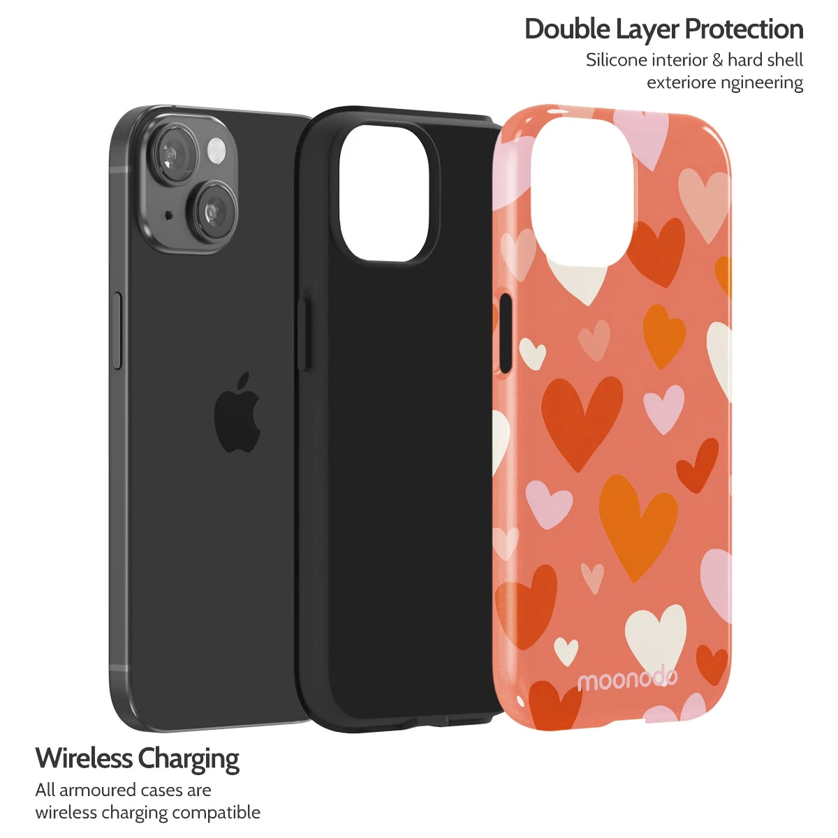 Crimson Beat - iPhone 15 Case
