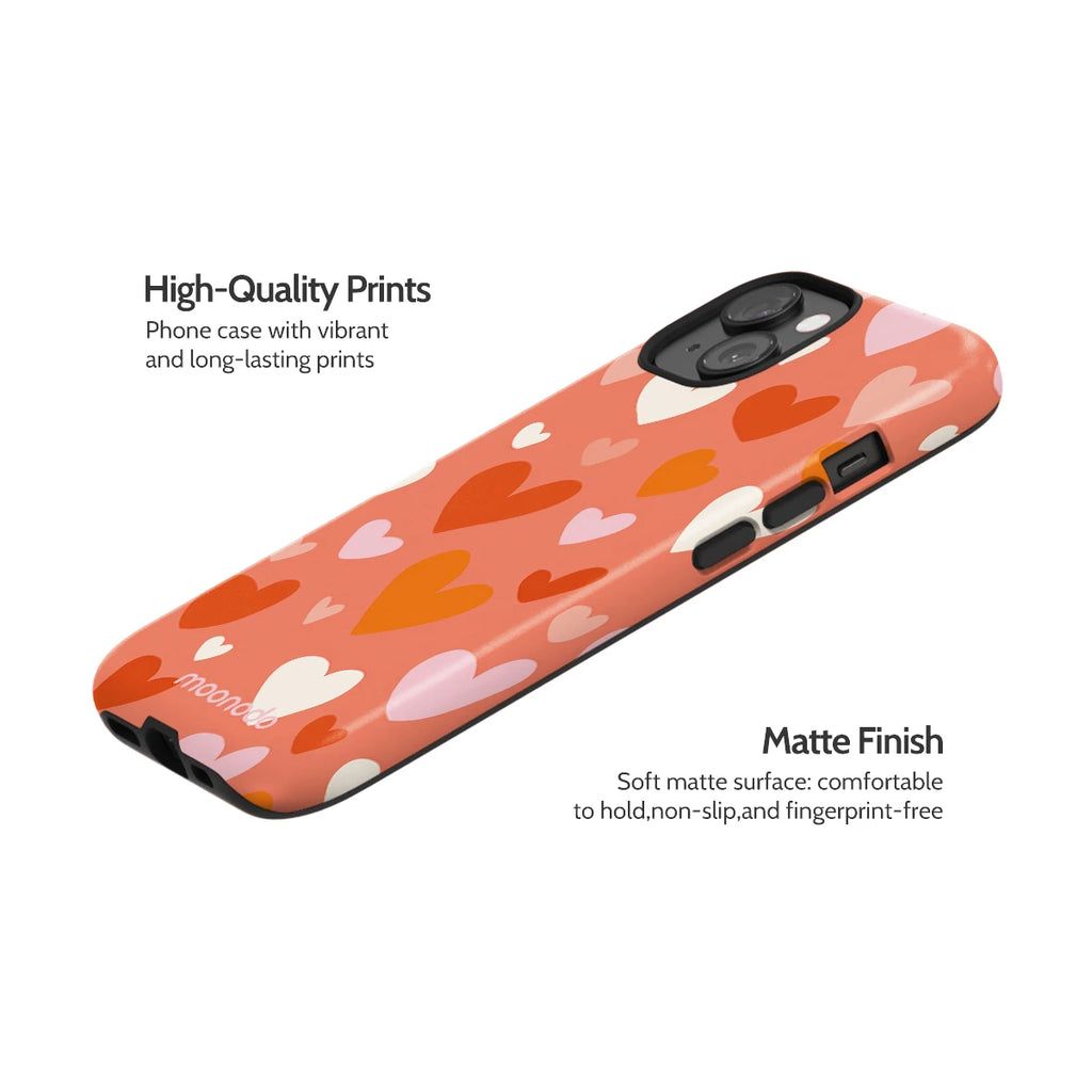 Crimson Beat - iPhone 15 Case
