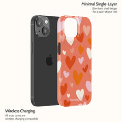 Crimson Beat - iPhone 15 Case