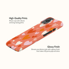 Crimson Beat - iPhone 15 Case