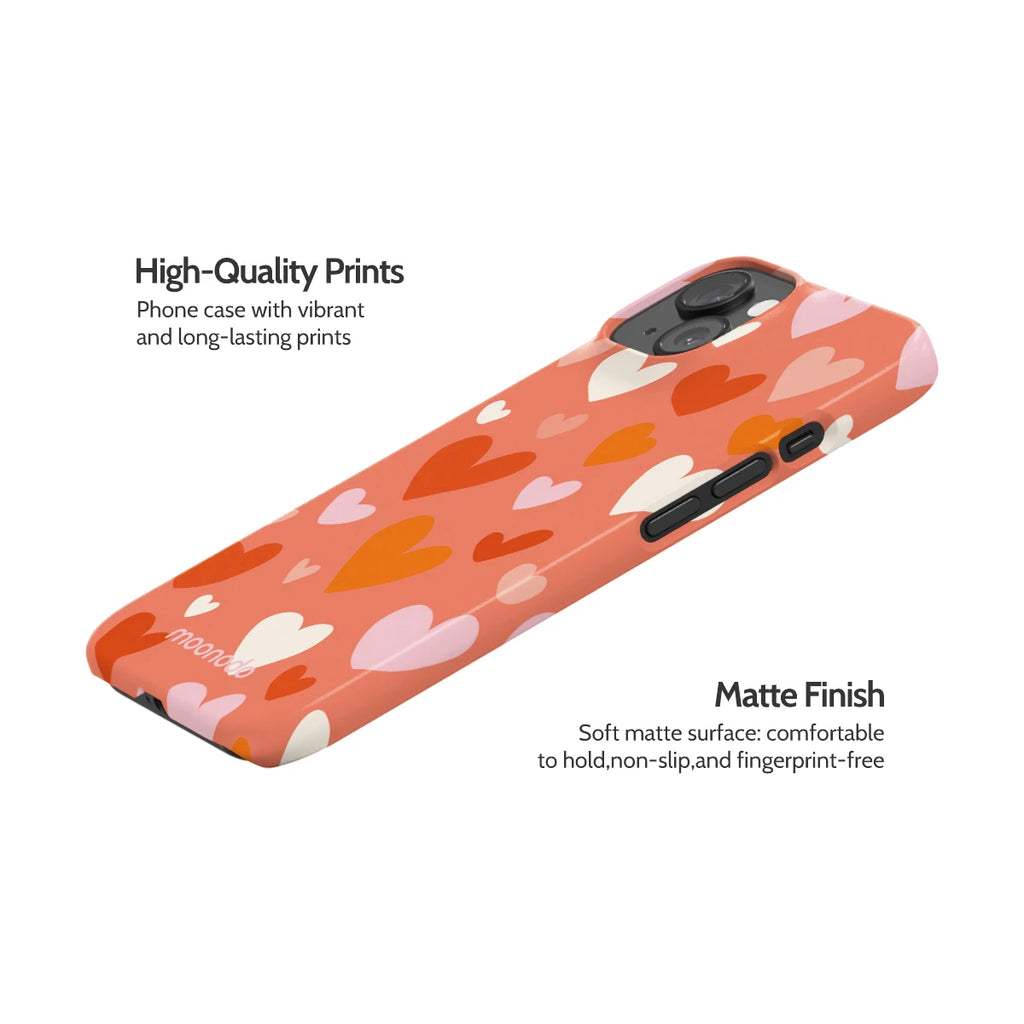 Crimson Beat - iPhone 15 Case