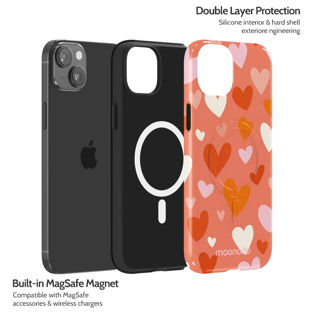 Crimson Beat - iPhone 15 Plus Case