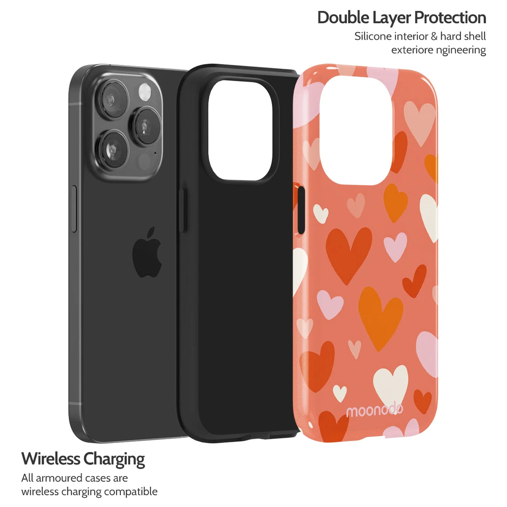 Crimson Beat - iPhone 15 Pro Case