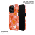 Crimson Beat - iPhone 15 Pro Case