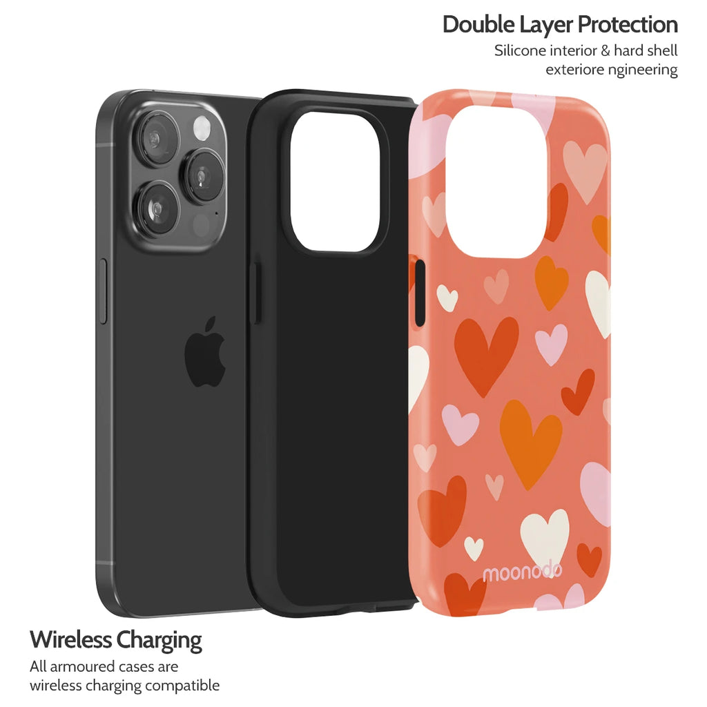 Crimson Beat - iPhone 15 Pro Case