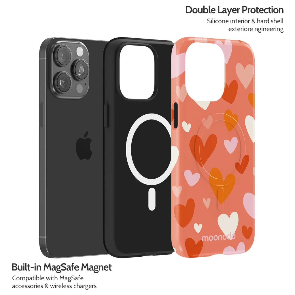 Crimson Beat - iPhone 15 Pro Max Case