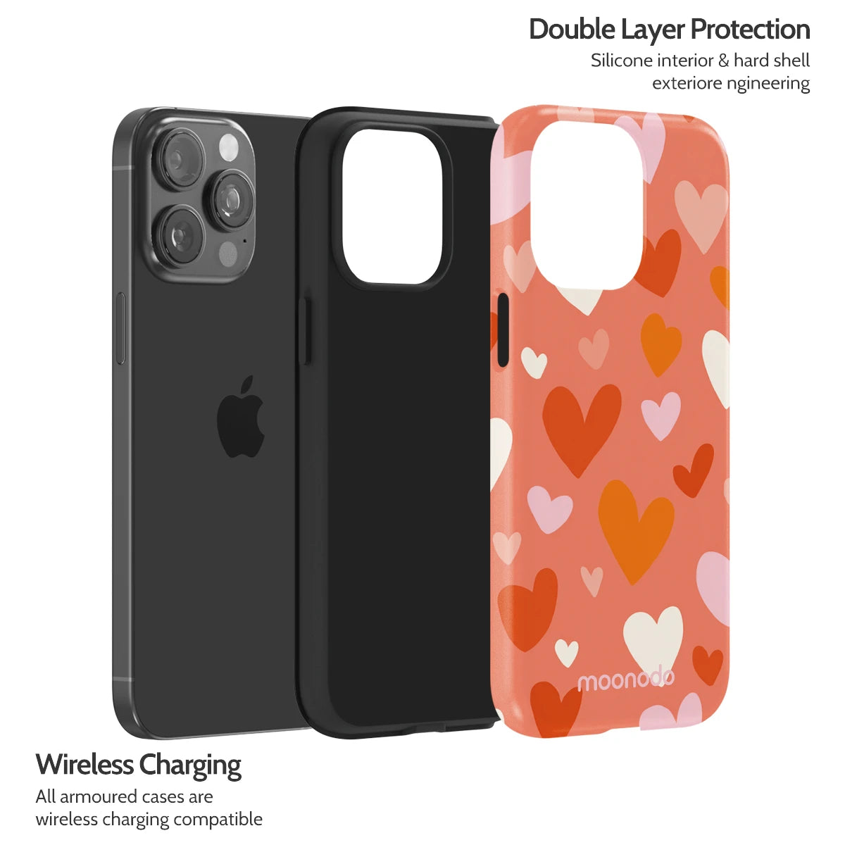 Crimson Beat - iPhone 15 Pro Max Case
