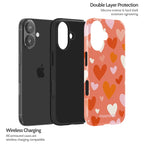 Crimson Beat - iPhone 16 Case