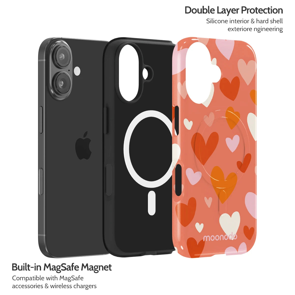 Crimson Beat - iPhone 16 Case