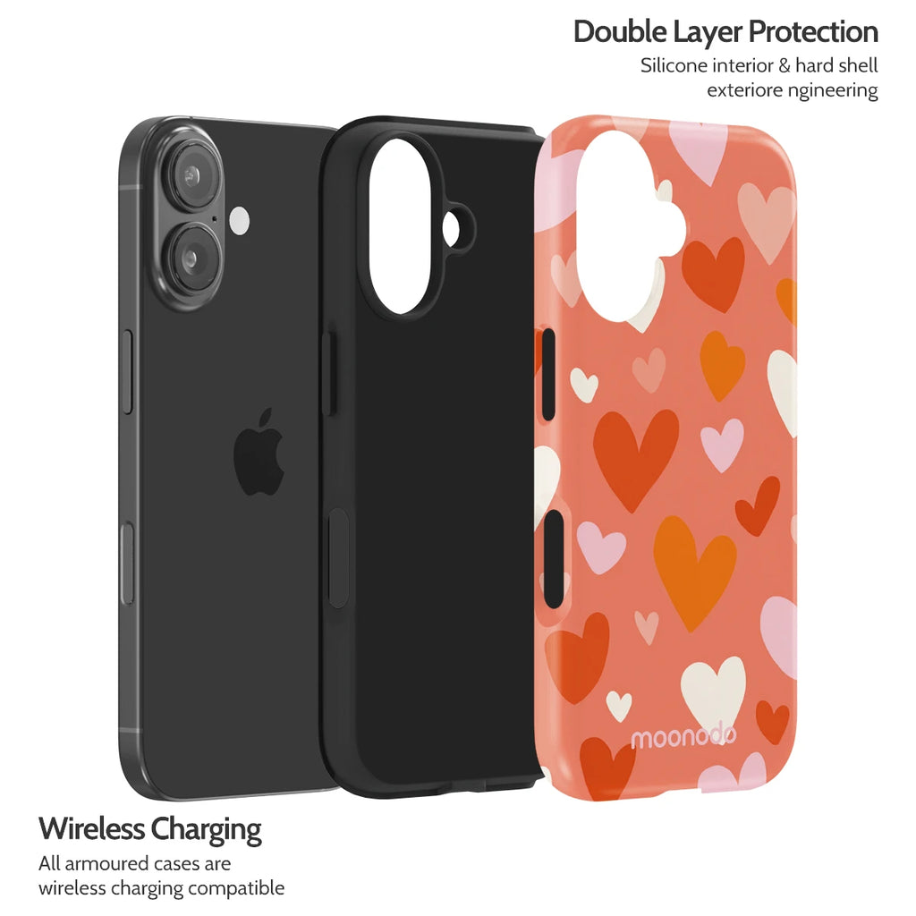 Crimson Beat - iPhone 16 Case