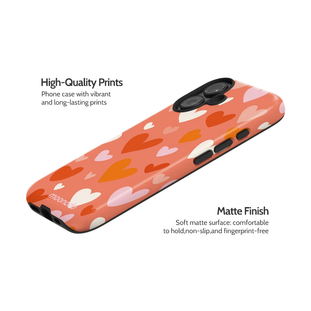 Crimson Beat - iPhone 16 Case