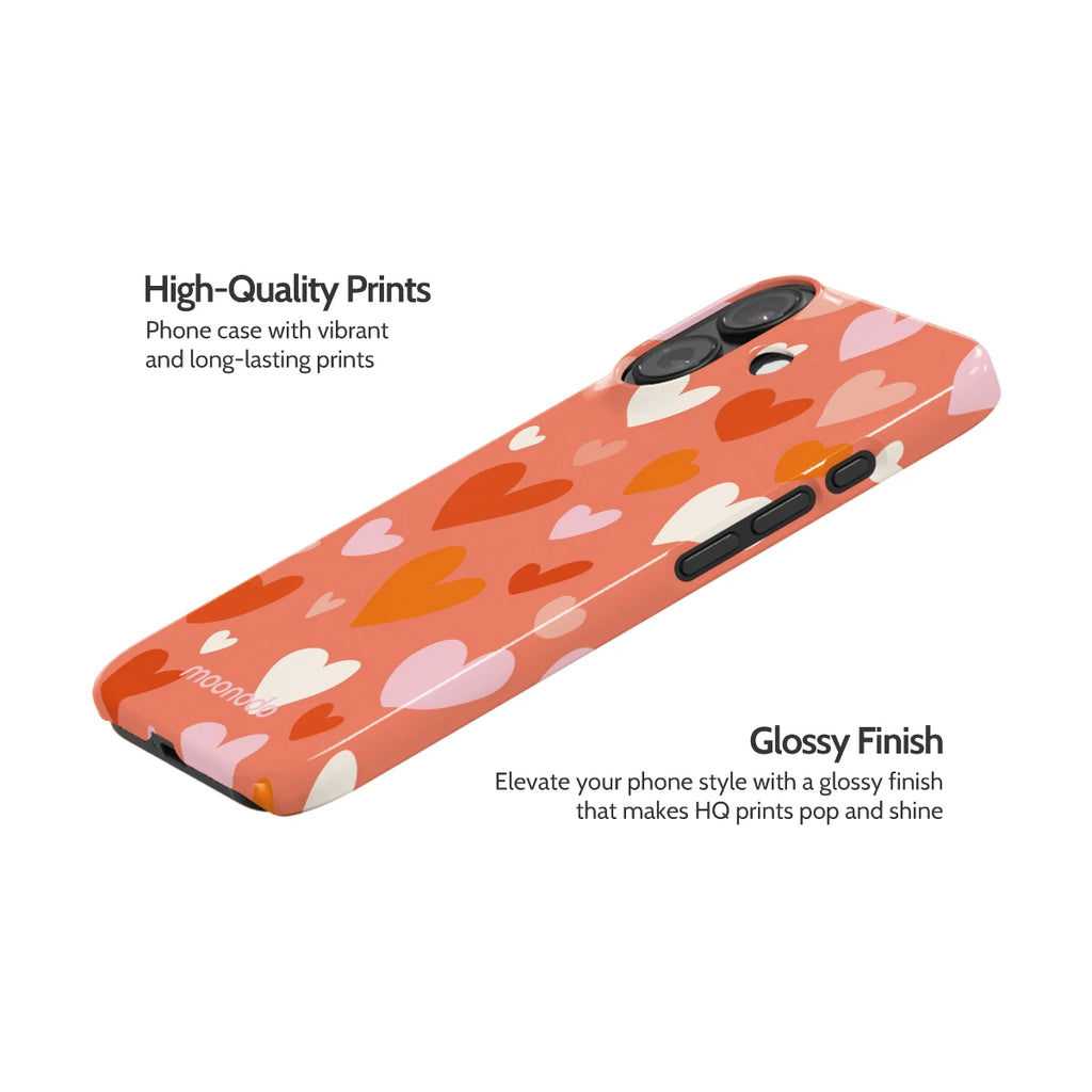 Crimson Beat - iPhone 16 Case