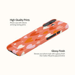 Crimson Beat - iPhone 16 Case