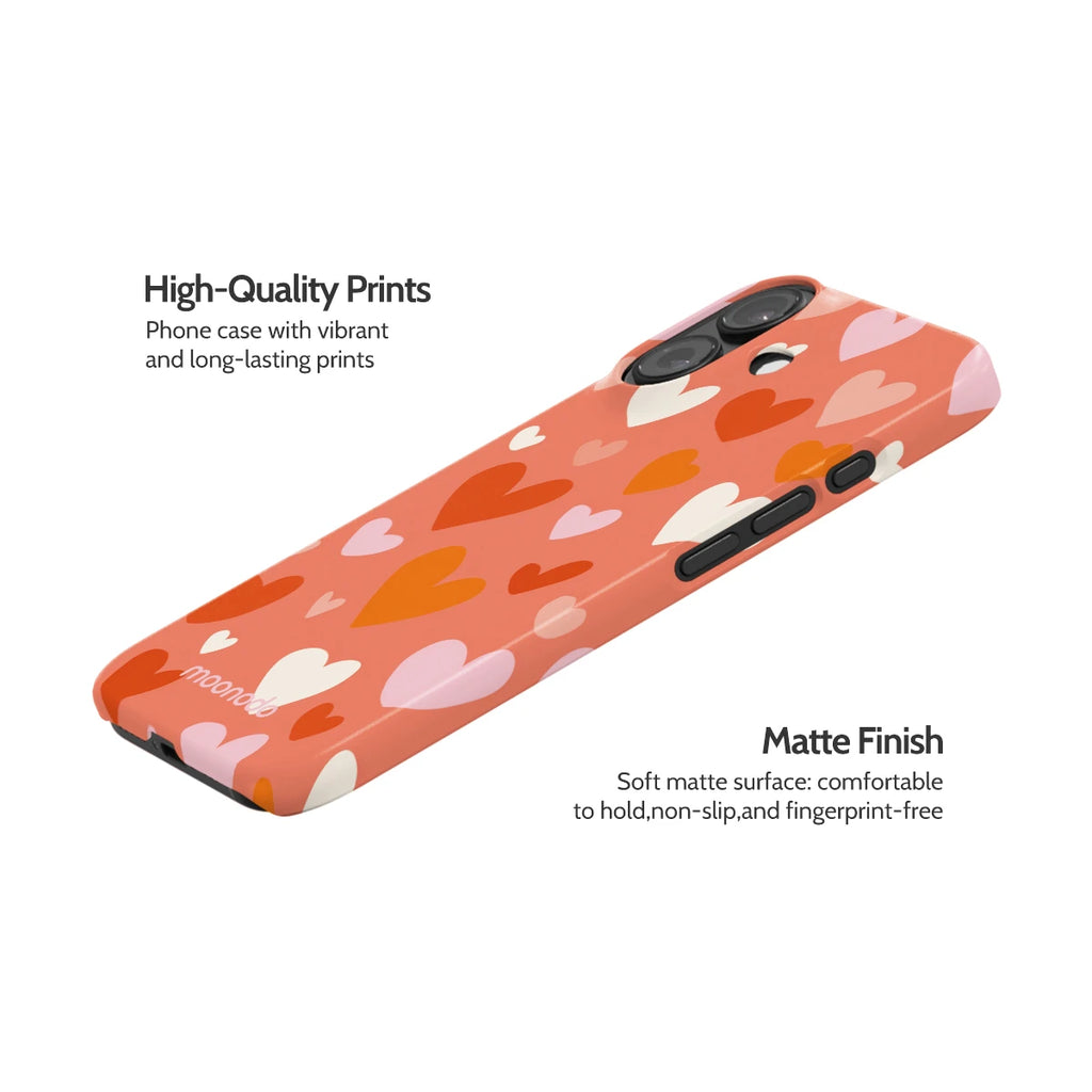 Crimson Beat - iPhone 16 Case