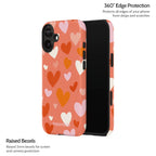 Crimson Beat - iPhone 16 Plus Case