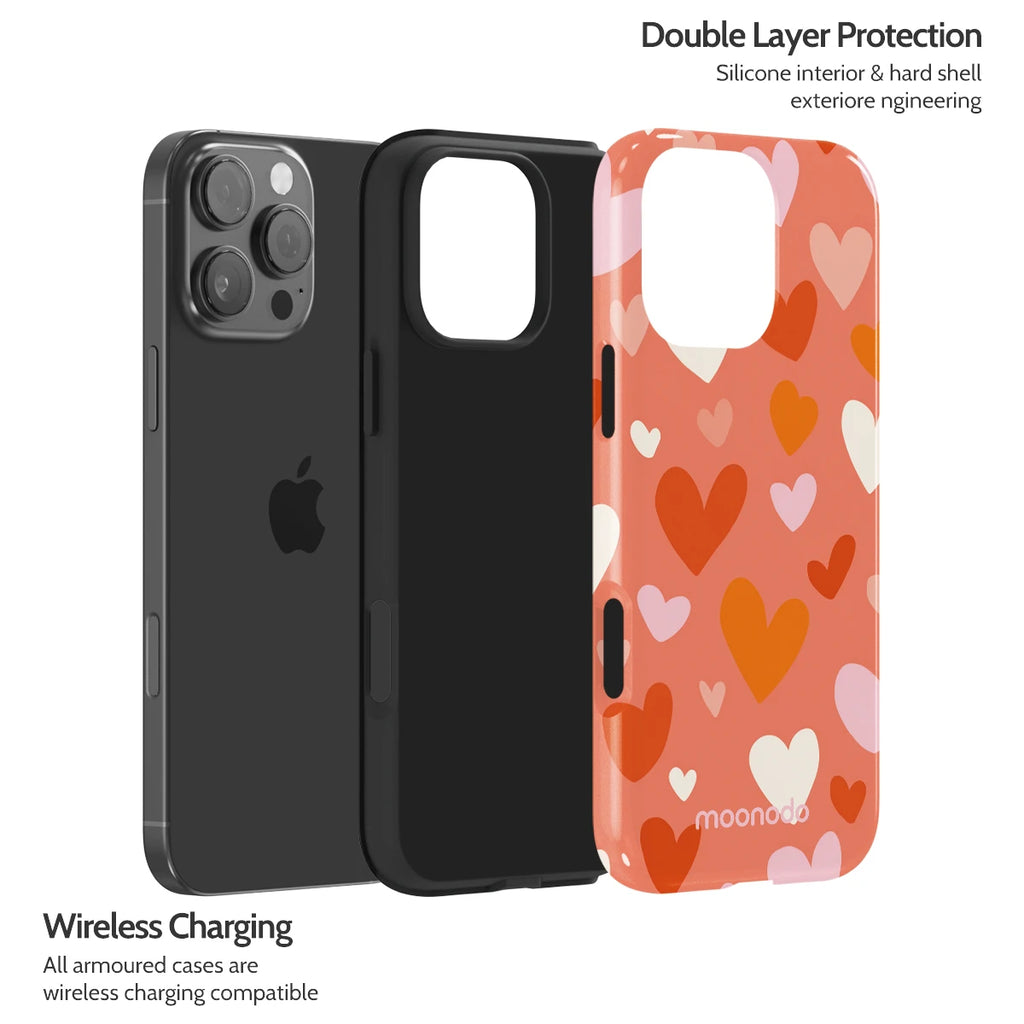 Crimson Beat - iPhone 16 Pro Max Case