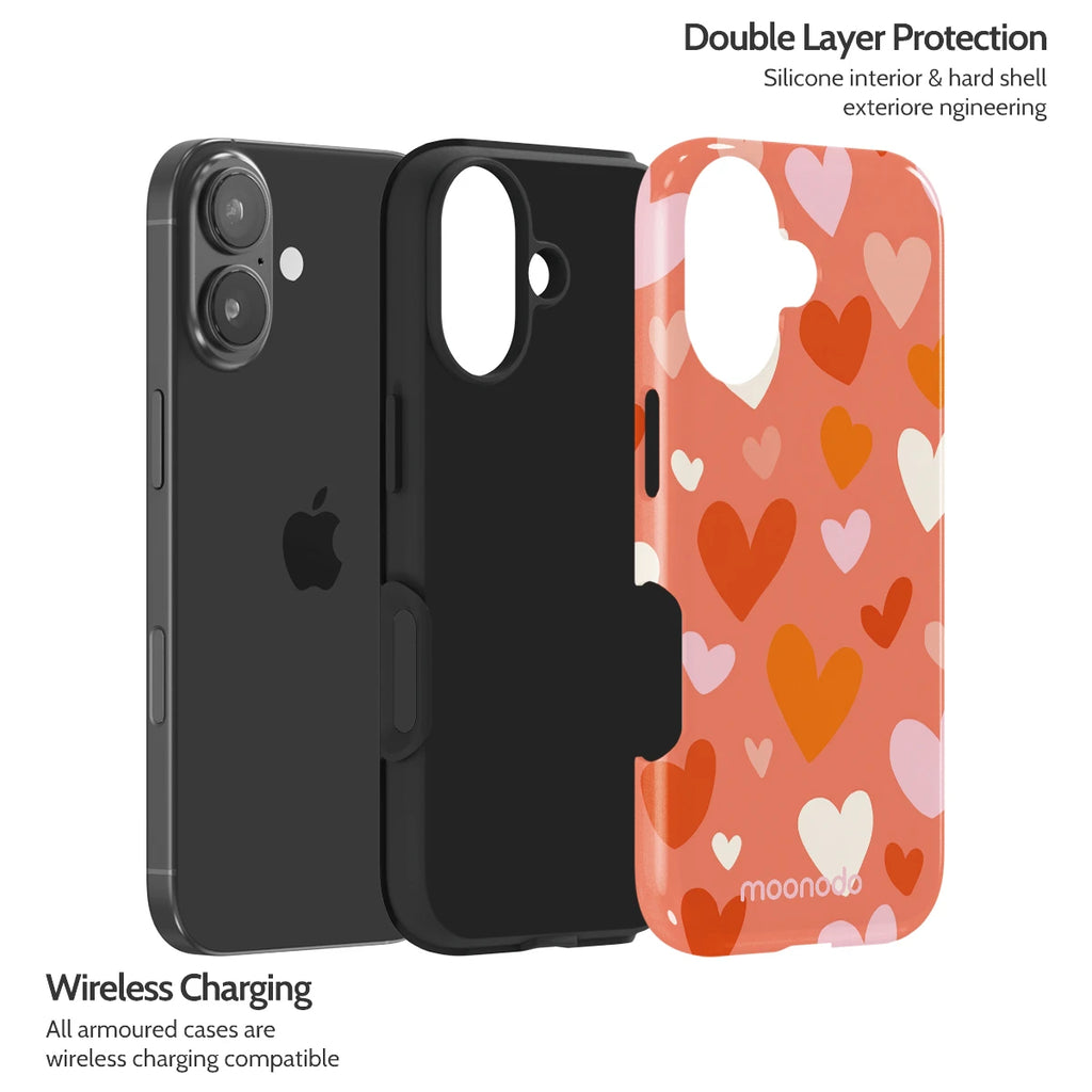 Crimson Beat - iPhone 17 Case