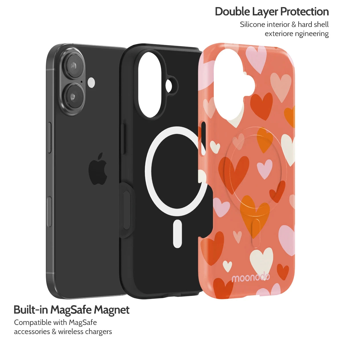 Crimson Beat - iPhone 17 Case