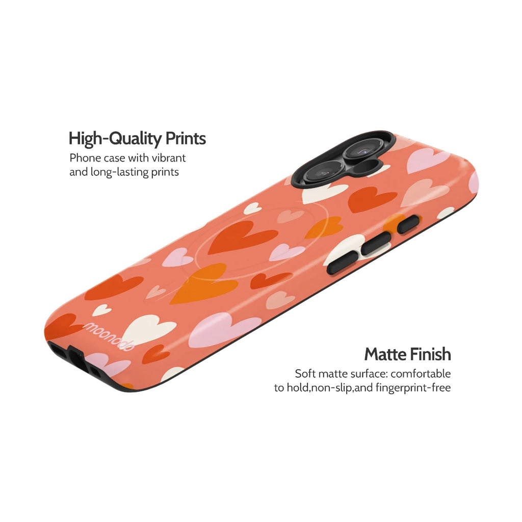 Crimson Beat - iPhone 17 Case